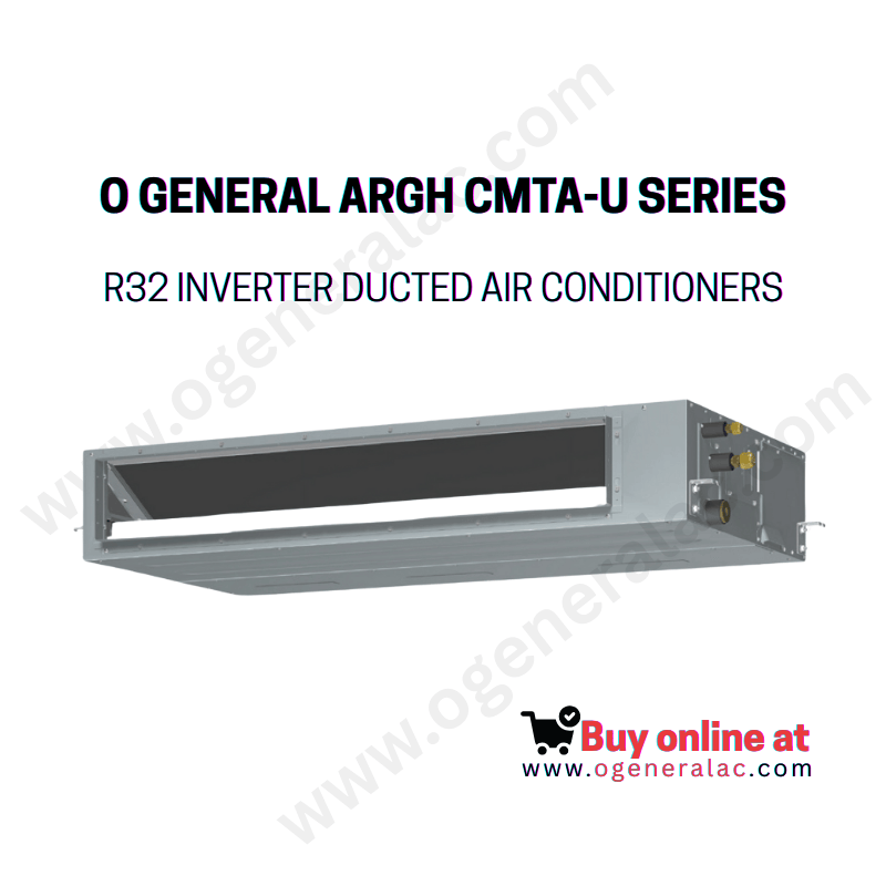 O General Ducted Split AC 3.0 Ton R32 Inverter ARGH36CMTA-U/AOGH36CBTA ...